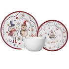 Conjunto Xícara Com Pires E Prato De Sobremesa Celebrações De