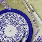 Conjunto Xicaras Chá Cerâmica C/pires 300ml Garden 4pcs Cj12