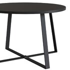 Conjuntos 2 Mesas De Centro Redonda Industrial  Preto