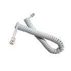 Connect Pro Cabo Telefone Espiral 1 Metro - Branco