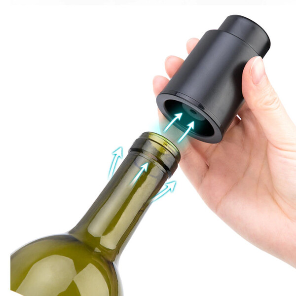 Conservador De Vinho A Vácuo Oxidação Garrafa Rolha Data