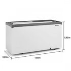 Conservador Horizontal Vidros Deslizantes 534 Litros 220v Pro