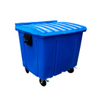 Container Para Lixo Com Rodas 1000 Litros - Azul