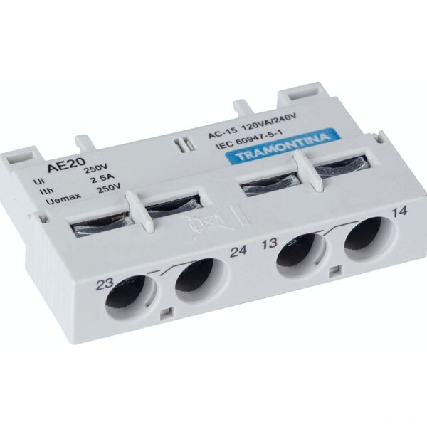 Contato Frontal Tramontina Ae20 Disjuntor Motor Trs2