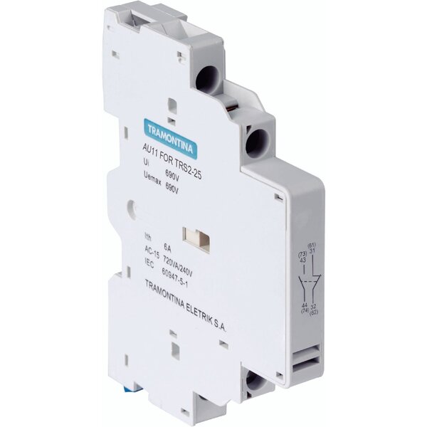 Contato Lateral Tramontina Au11 Disjuntor Motor Trs2-25