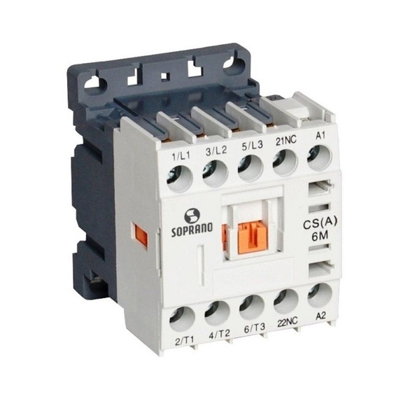 Contator Mini Csa06m 6a 1na Comando Em 220vca