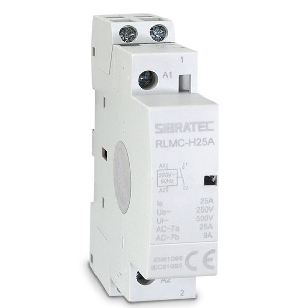 Contator Modular 25a 1na+1nf 220v - Sibratec