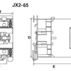 Contator Tripolar 1na+1nf Jx2-65 65a 220v