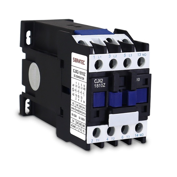 Contator Tripolar Cjx2 18a 1na Comando Em 24vcc (corrente con