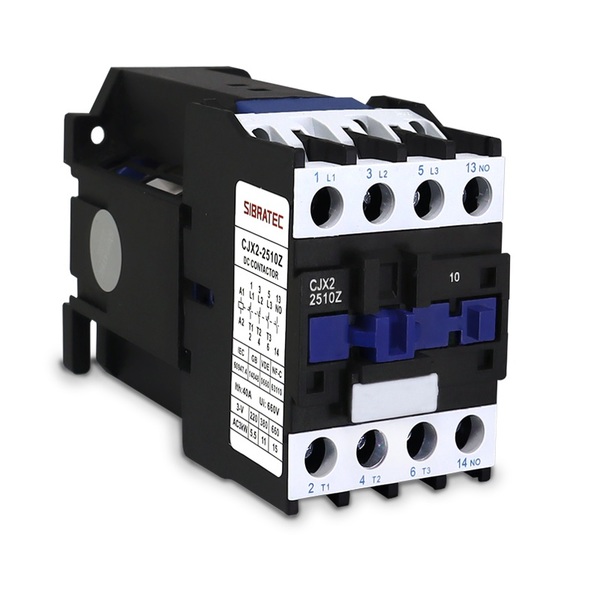 Contator Tripolar Cjx2 25a 1na Comando Em 24vcc (corrente con