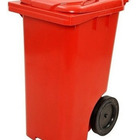 Contêiner De Lixo Com Rodas 240 Litros Rua-condomínio-casa