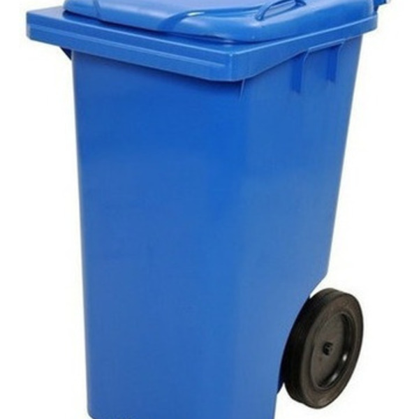 Contêiner De Lixo Com Rodas 240 Litros Rua-condomínio-casa