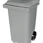 Conteiner Plastico 240 Litros Laranja