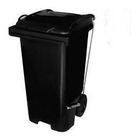 Contentor Plástico Lixeira Tipo Gari 240l Com Pedal Em Aço Ve