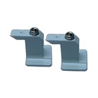 Contra Fecho Branco Con-410 Zamak Central P/fechadura 815a Ki