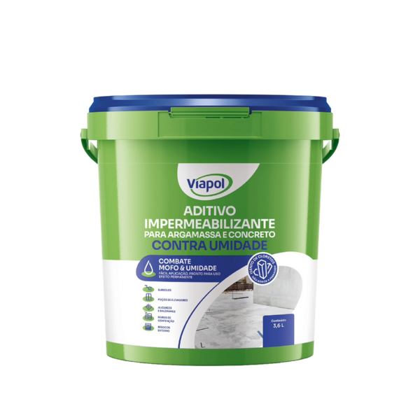 Contra Umidade Reforço de Impermeabilização 3,6L Viapol