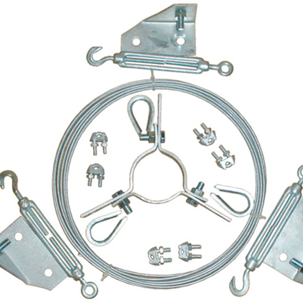 Contraventagem Cabo De Aço Mastro 1.1/2 - Raycon