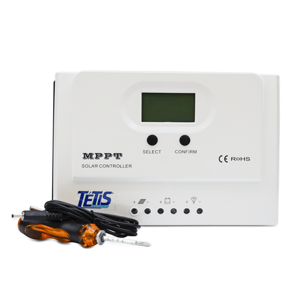 Controlador De Carga Mppt 30a 12/24v Automático - Tétis