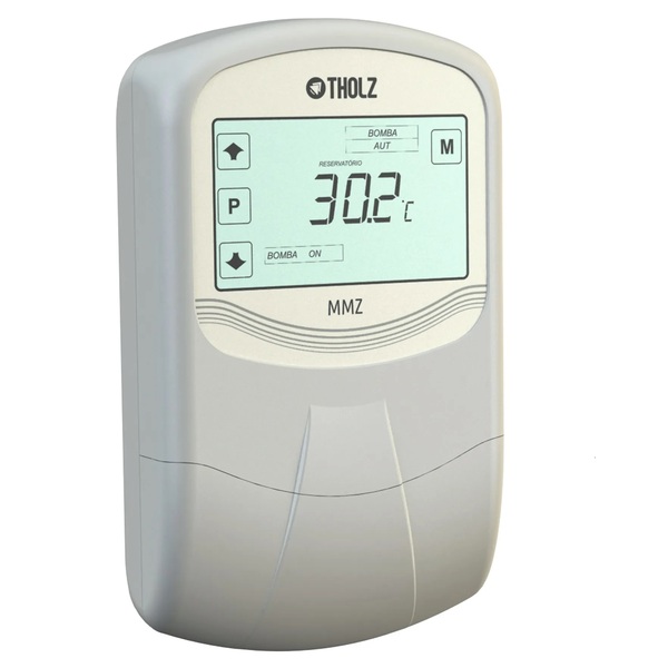 Controlador De Temperatura Solar Piscina Mmz 1195n 220v Mono