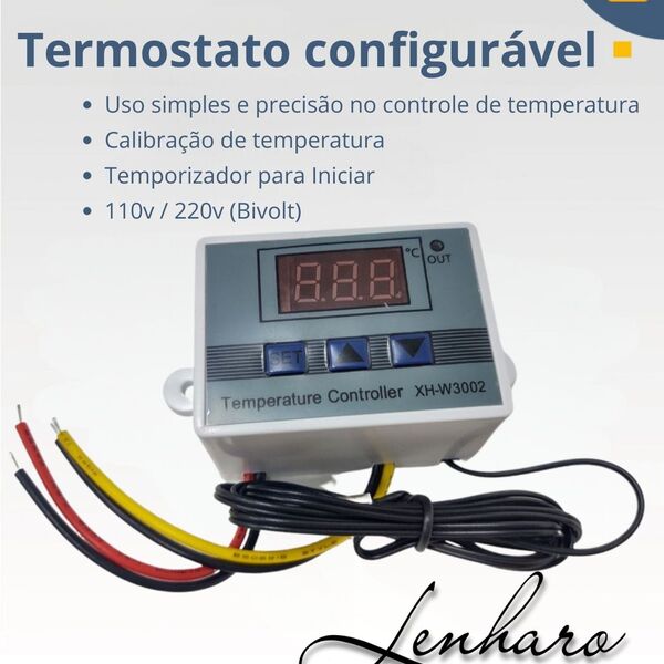 Controlador De Temperatura - Termostato Digital Lms-xh-w3002