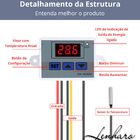 Controlador De Temperatura - Termostato Digital Lms-xh-w3002