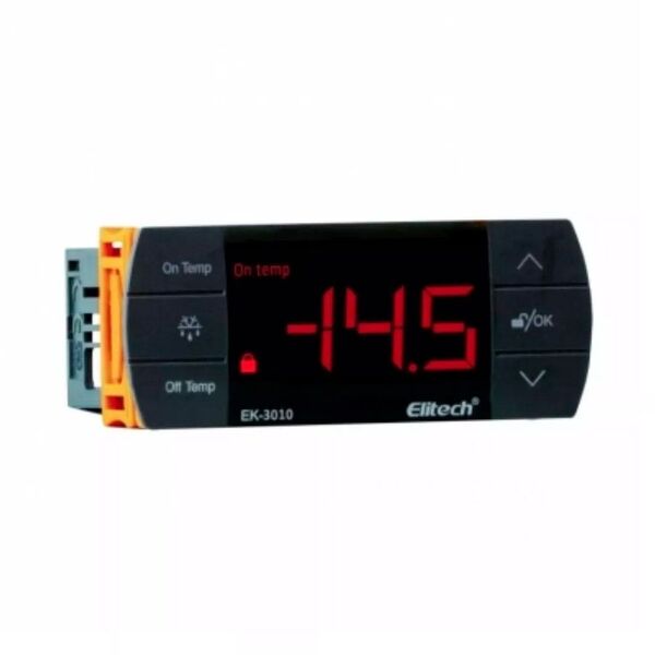 Controlador Digital Temperatura Para Resfriados Cinza Ek-3010