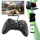 Controle Com Fio Usb Xbox 360 Joystick Compatível Com Computa
