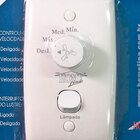 Controle De Parede Para Ventiladores De Teto Home Line 220v (