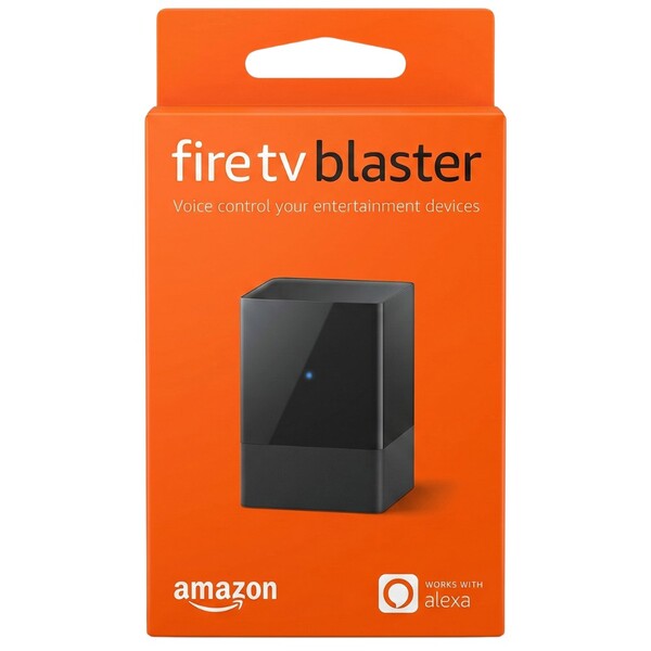 Amazon Fire TV スマートスピーカー Controle De Voz Amazon Fire Tv Blaster Alexa / Wifi - Preto