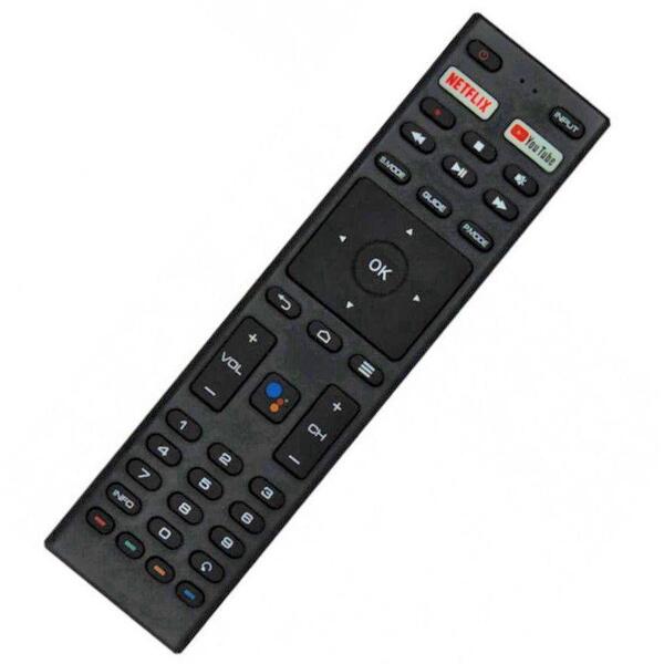 Controle Para Tv Jvc Rcm5 Cqb5432 Netflix Youtube Compatível