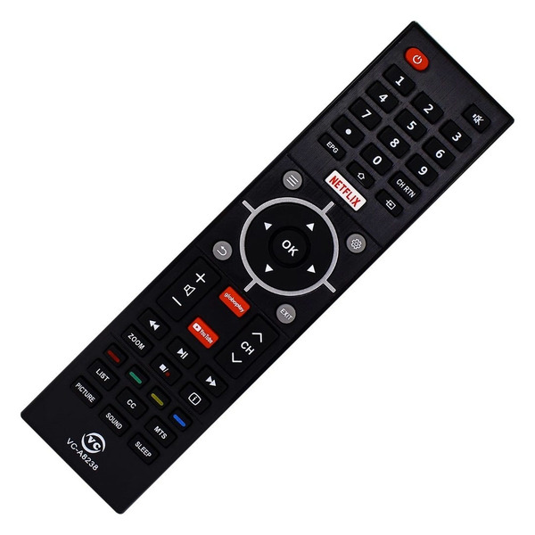 Controle Para Tv Semp Vc-a8238 Netflix Globoplay Youtube