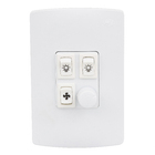 Controle para Ventilador de Teto 4x2 127V(110V) PW Eletronica