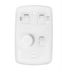 Controle Para Ventilador Teto 4x2 Rotativo Bivolt 2 Lampadas