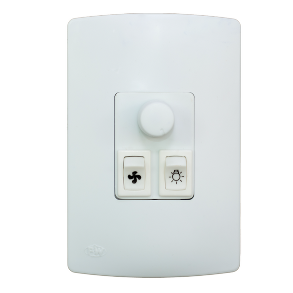 Controle de Parede Universal Ventilador Teto/Parede 127V (110V) PW Eletronica
