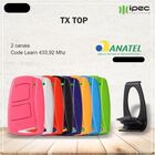 Controle Remoto Ipec Tx Top Flip 433 Mhz Verde