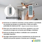 Controle Remoto P/ Ventilador E Luminária De Teto - Capacitiv
