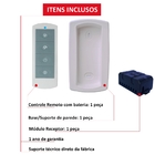Controle Remoto P/ Ventilador E Luminária De Teto - Capacitiv