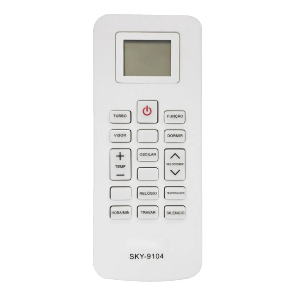 Controle Remoto Para Ar Elgin Eco Hlqi09b2fa Compatível