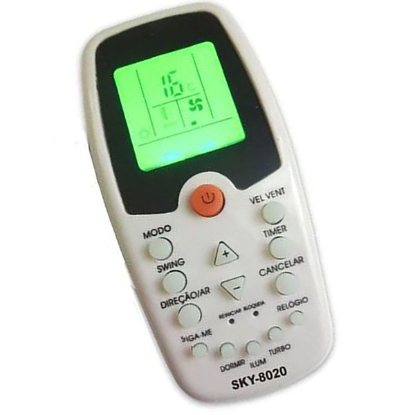 Controle Remoto Para Ar Komeco Kos 12qc 3hx 18fc 3hx Compatív