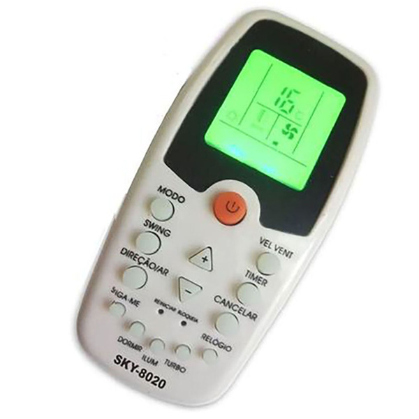 Controle Remoto Para Ar Komeco Kos-24qcg2p Kos-30fcg2p Compat