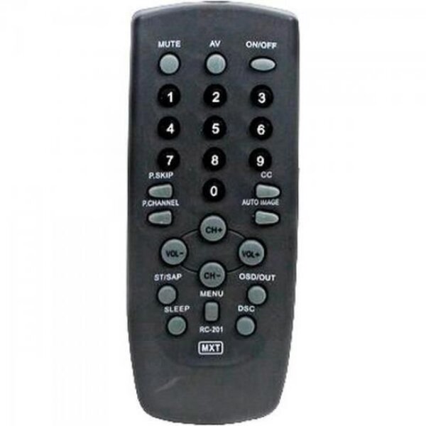 Controle Remoto Para Cce/cyber C0828 Grafite Generico