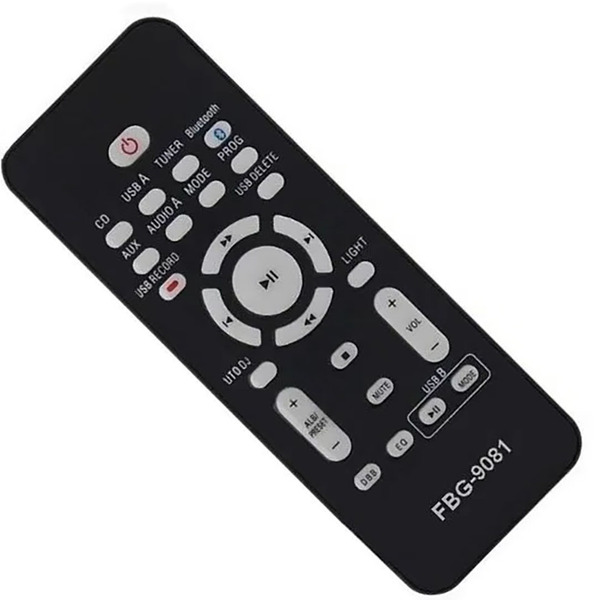 Controle Remoto Para Som Mini System Nitro Nx6 Compatível