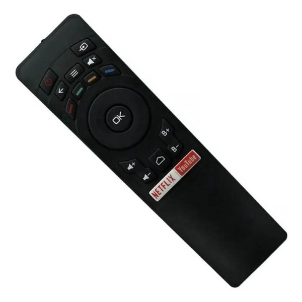 Controle Remoto Para Tv Multilaser Tl001 Tl004  Compatível