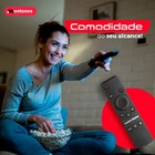 Controle Remoto Para Tv Samsung Smart 4k Netflix Prime Globop