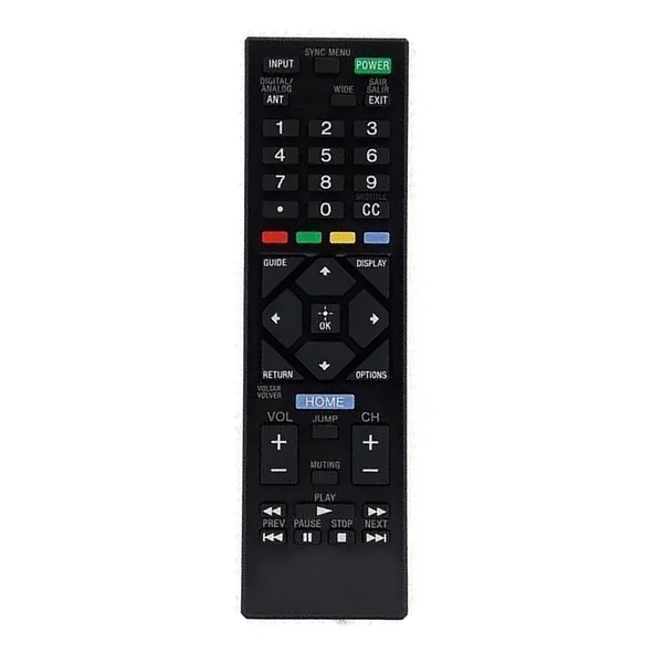 Controle Remoto Para Tv Sony Kdl-40r485a Rm-yd093 Kdl-40r355