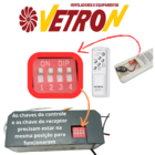 Controle Remoto Para Ventilador De Teto Mondial Vte-02 127v