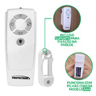 Controle Remoto Sem Fio Para Ventiladores De Teto Tron - PT-3