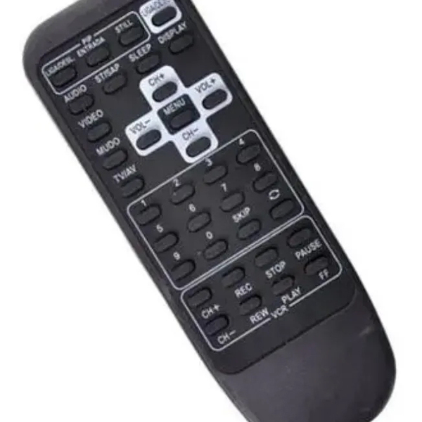 Controle Remoto Tv Tubo Mitsubishi E-053 Tc-1409 Compatível