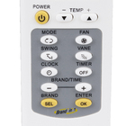 Controle Remoto Universal Multifunções para Ar Condicionado GCR40UPP1-BR