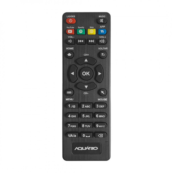 Controle Remoto V1 Aquario  Para Stv-2000 Ace-stv20-cnt (7898